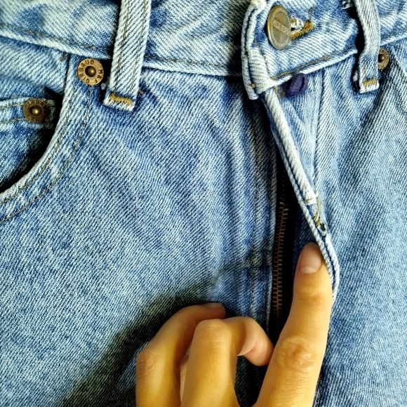 Vintage marithe francois girbaud Straight Leg jeans usa Sz 6 - Picture 4 of 13